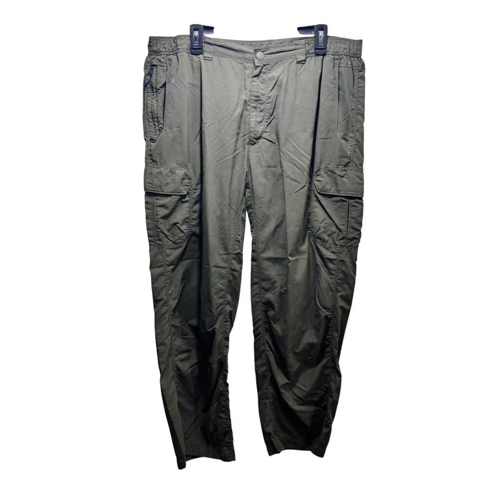 The North Face Cargo Laightweight Travel Hiking Paramount Pants Mens XL Green